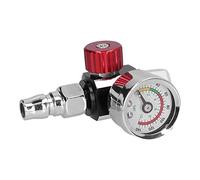 Marhynchus Válvula Reguladora de Presión de Aire para Pulverizador de Pintura, Regulador de Puerto Roscado G1/4 Pulgadas de Acero Inoxidable para Pistolas Pulverizadoras, Amplio Rango de Presión