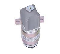 Marhynchus Válvula Solenoide de Cierre de DC24V, Válvula de Apagado del Motor de Acero para Excavadora E70B, Rendimiento Duradero con Fácil Instalación y Ajuste OEM 3933-24/3864274