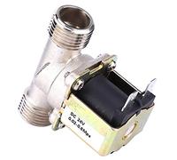 Marhynchus Válvula Solenoide de Latón DC24V G1/2, Control Confiable de Entrada de Agua, Diseño Duradero para Uso Intermitente