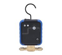 Marhynchus Válvula Solenoide de Refrigerante Inteligente, Control Bluetooth Alcance de 30 M Presión de 551 Psi Cuerpo de Latón ABS para Sistemas de Refrigeración HVAC, con Batería de 1000