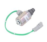 Marhynchus Válvula Solenoide Válvula Solenoide de Motoniveladora de Acero de Aleación de 24 V para 120H 120K 140K 160H NA 163H Pieza de Repuesto para Uso de Control de Niveladora