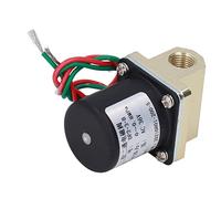 Marhynchus Válvula Solenoide Válvula Solenoide Eléctrica de Fundición de Precisión de Latón AC 36V 2 Posiciones 2 Vías M10 Diseño Dividido Roscado para Uso de Máquina de Soldadura con Control de Gas