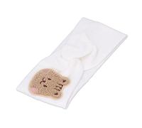 Marhynchus Vendas de bebé de Algodón Elastic Baby Hairbands Soft Stretchy Cartoon Animal Pattern Vendas para 0-8 Años de Edad Niños Recién Nacidos Niños con Material de Algodón de Primera (WHITE)