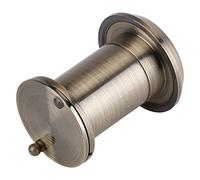 Marhynchus Visor de Puerta de Seguridad para el Hogar Mirilla de Latón Macizo de 220 Grados con Cubierta de Privacidad Giratoria Resistente para Puertas de 1,38 a 2,36 Pulgadas (Bronce)