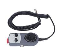 Marhynchus Volante Electrónico CNC con Parada de Emergencia Material ABS Diseño Ergonómico Base Magnética para Controlador de Máquina CNC DC5V-26V 0-5Khz