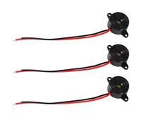 Marhynchus Zumbador Piezoeléctrico, Sonido Activo, Sirena Electrónica Alimentada por CC, con Estructura Integrada, para Computadoras, Impresoras, Juguetes Electrónicos, Dispositivos