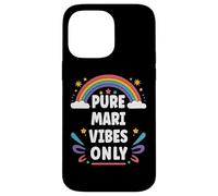 Mari Vibes Only Cute Retro Girls Mari Name Carcasa para iPhone 14 Pro MAX