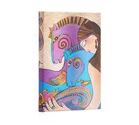 Maria and Mares (Mystical Horses) Mini Dayplanner 2023: Hardcover, Horizontal Layout, 100 gsm, elastic closure (Old Leather Collection)