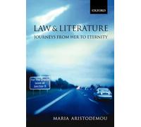 Maria Aristodemou Law and Literature (Tapa blanda)