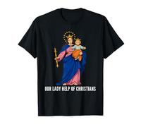 María Auxiliadora Mariana Católica Camiseta