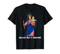 María Auxiliadora Mariana Católica Camiseta