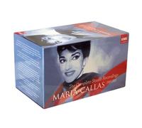 MARIA CALLAS: COMPLETE EMI STUDIO RECORDINGS 1949- 1967 (PLUS FONIT CETRA) - 22 COMPLETE OPERAS & 14 STUDIO RECITALS- NORMA, I PURITANI, LA SONNAMBULA, CARMEN, MEDEA, LUCIA DI LAMMERMOOR, PAGLIACCI, CAVALLERIA RUSTICANA, LA GIOCONDA, LA BOHEME, MADAMA BUTTERFLY, MANON LESCAUT, TOSCA, TURANDOT, IL BARBIERE DI SIVIGLIA, IL TURCO IN ITALIA, AIDA, UN BALLO IN MASCHERA, LA FORZA DEL DESTINO, LA TRAVIATA , RIGOLETTO, IL TROVATORE & PUCCINI ARIAS, LYRIC COLORATURA ARIAS, CALLAS AT LA SCALA, MAD SCENES, VERDI ARIAS, CALLAS A PARIS, ROSSINI DONIZETTI ARIAS, MOZRT BEETHOVEN WEBER ARIAS, BELLINI WAGNER ARIAS, THE EMI RARITIES- 69 CD & 1 CD-ROM CONTAINING THE COMPLETE LIBRETTO , TEXTS & TRANSLATIONS - EMI