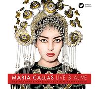 LP-MARIA CALLAS-LIVE AND ALIVE -LP-