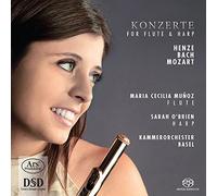 Maria Cecilia Munoz (Flöte) - Henze-Bach-Mozart : Concertos pour Flûte et Harpe