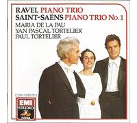 Maria de la Pau - Ravel: Trio in A minor / Saint-Säens: Trio No. 1 in F, Op. 18