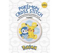 Maria Diaz PokéMon Cross Stitch (Tapa blanda) PokéMon Crafts (Importación USA)