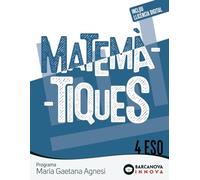 Maria Gaetana Agnesi 4 ESO. Matemàtiques (Innova 2)