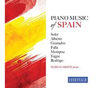 Maria Garzon [piano] - PIANO MUSIC OF SPAIN