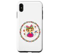 Maria Lele The Mexican Culture Doll Muñeca Mexicana Carcasa para iPhone XS MAX