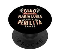 Maria Luisa Idea Regalo Personalizzata Amica Nome Divertente PopSockets PopGrip Adhesivo