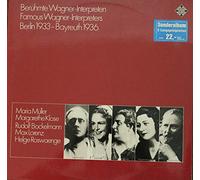 Maria Müller - Berühmte Wagner-Interpreten / Famous Wagner-Interpreters / Berlin 1933 - Bayreuth 1936