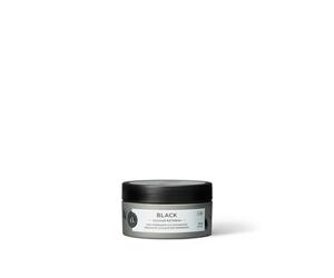 Maria Nila Colour Refresh, Black 100 ml, mascarilla para cabello negro, pigmentos semipermanentes, 100% vegano y libre de sulfatos/parabenos