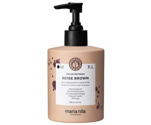 Maria Nila Colour Refresh Mascarilla capilar de color 7.23 Beige Brown, 300 ml