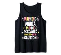 Maria Personalized Women's Gift Custom Maria Camiseta sin Mangas