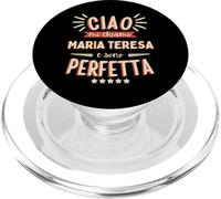 Maria Teresa Idea Regalo Personalizzata Nome Divertente PopSockets PopGrip para MagSafe