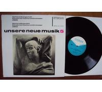 Maria Vermes, Herbert Kegel, Gustav Schmahl, Horst Förster - Konzert für Violine und Orchester und Konzert für Violine und Orchester. Maria Vermes, Herbert Kegel, Gustav Schmahl, Horst Förster. Unsere Neue Musik 5 Mono