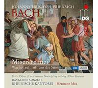 Mária Zádori - Johann Christoph Friedrich Bach: Miserere Mei