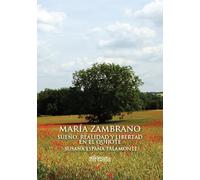 María Zambrano, sueño y realidad en El Quijote (SIN COLECCION)