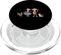 Mariachi Band Skeletons Pollo Gato PopSockets PopGrip para MagSafe