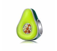 MariaFonte Charm New 2025 Compatible Todas las Marcas Aguacate Maracuyá Cumpleaños Aniversario Colgantes Originales Plata Madre Dije Abalorio Bead Amuleto Corazón Navidad