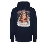 Mariah Carey All I Want for Christmas - Sudadera con capucha para Navidad, azul marino, S