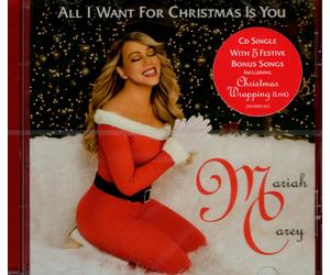 MARIAH CAREY - Todo Lo Que Quiero Para Navidad Eres Tú (2024) CD Sencillo