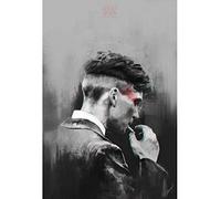 marialydia British High Score Crime Drama Peaky Blinders Poster Hight Quality Canvas Painting Home Decor Wall Art Duvar Tablolar A1 40X50Cm Sin Marco