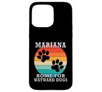 Mariana Home For Wayward Dogs Apellido Carcasa para iPhone 15 Pro MAX