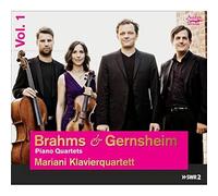 Mariani Klavierquartett – Brahms & Gernsheim: Piano Quartets Vol. 1 – Audax
