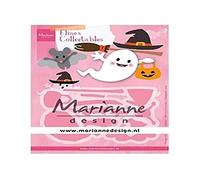Marianne Design Collectables Halloween para Troquelado detallado y Detalles en Relieve en Papel Artesanal, Rosa, talla única