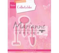 Marianne Design Collectables Troqueles Jardín, Metal, Rosa, 3x6x5 cm