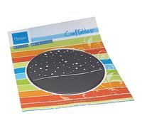 Marianne Design Craftables Plantillas de Corte y Embossing, Círculo de Invierno, para Proyectos de Manualidades de Papel, Plata o Blanco, One Size
