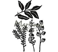 Marianne design craftables plantillas de corte y embossing,hierbas y hojas, para proyectos de manualidades de papel