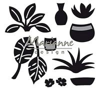 Marianne Design craftables Plantillas de Corte y Embossing,marleen's verdor, para proyectos de Manualidades de Papel, 0