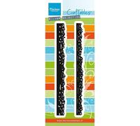 Marianne Design Craftables Plantillas de Corte y Embossing, Tierra de Jardín, para Proyectos de Manualidades de Papel, Metal, Plateado, 80x205