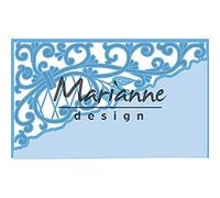 Marianne Design creatables Plantillas de Corte y Embossing, Esquina del Remolino, para proyectos de Manualidades de Papel, 0