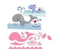 Marianne Design Troqueles Eline'S Ballena, Metal, Rosa, 15 x 21 x 0,5 cm