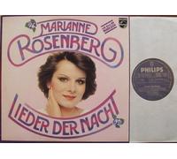 MARIANNE ROSENBERG - MARIANNE ROSENBERG / LIEDER DER NACHT mit dem Hit MARLEEN / Bildhülle / PHILIPS # 630533518 / Deutsche Pressung / 12" Vinyl Langspiel Schallplatte