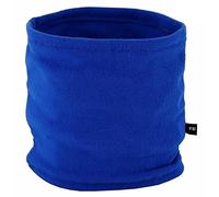 MARIB Polaina de invierno para el cuello, de forro polar, cálida, a prueba de viento, bufanda para el cuello, para esquí, ciclismo, deportes al aire libre, niños y niñas, Azul, talla única