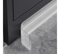 MARICATO 1 Piezas Burlete Puerta Entrada, Burlete Puerta Burlete Aislante Puerta Exterior Autoadhesivo, Burlete Bajo Puerta Antipolvo Insonorización Aislamiento Acústico Prueba De Viento -Transparente